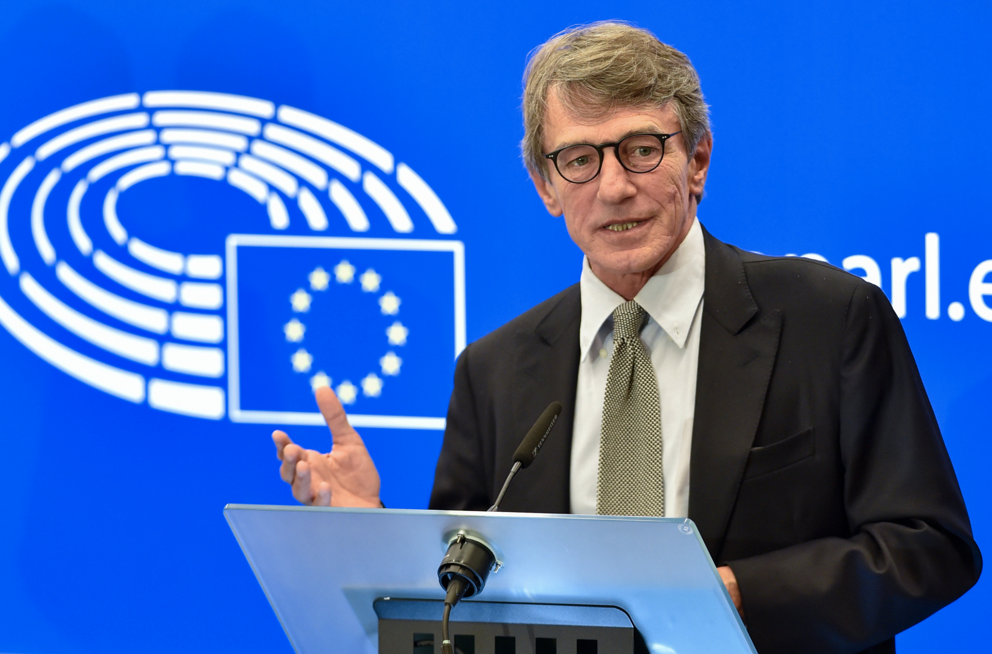 Photo of President of the European Parliament. Mr David Sassoli